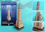 CUBIC FUN 3D PUZZLES ... CHRYSLER BUILDING (NEW YORK USA) 3D FOAM PUZZLE (70PCS)