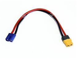 COBRA MOTORS 0FEC3M... CHARGE HARNESS CABLE, XT60 FEMALE TO EC3 MALE