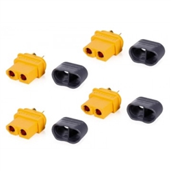 COBRA MOTORS F... CONNECTOR XT60 FEMALE 4PCS W/COVERS