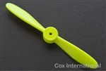 COX HOBBIES ... 4.5 X 4 PROPELLER YELLOW