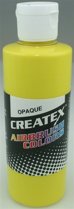 CREATEX COLORS ... AB OPAQUE YELLOW   16 oz.