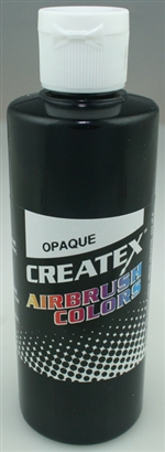 CREATEX COLORS ... AB OPAQUE BLACK   16 oz.