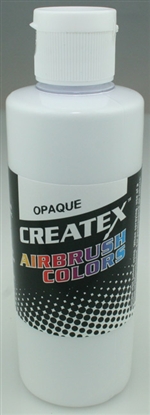 CREATEX COLORS ... AB OPAQUE WHITE   8 oz.