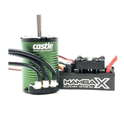 CASTLE CREATIONS 1... MAMBA X SCT SENSORED 25.2V WP 1415-2400KV 5MM