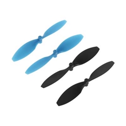 DROMIDA RC CAR E1532... PROP SET BLUE VERSO QUAD