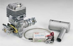 DL ENGINES G0055... DLE-55CC GAS ENGINE W/EI &MT