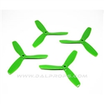 DAL PROPS T5045GR...  5 X 4.5  CC/CCW TRI PROP GREE