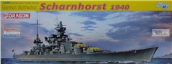 DRAGON MODEL ... GERMAN SCHARNHORST BATTLESHIP 1940 1/350