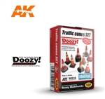 DOOZY MODEL WORKS ... TRAFFIC CONES SET 1/24