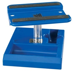 DURA TRAX ... PIT TECH DELUXE CAR STAND:BLUE