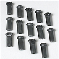 DURA TRAX ... BALL CUPS BLACK (14)      EVST