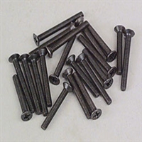 DURA TRAX Q0277... FLAT HD MACH SCREW 3MM XL (20)