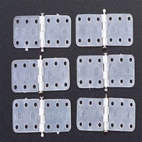 DUBRO ... HINGES  6 NYLON SMALL