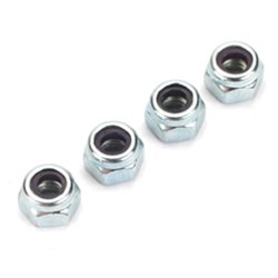 DUBRO ... LOCK NUTS 4MM NYLON INSERT [4]