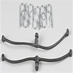DUBRO ... KLIP RETAINERS BLK(2     BODY