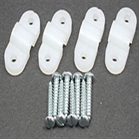 DUBRO ... LANDING GEAR STRAPS 1/8 NYLON