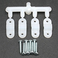 DUBRO ... LANDING GEAR STRAPS 5/32NYLON