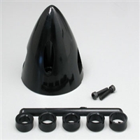 DUBRO ... SPINNER 1-1/2" BLACK