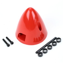 DUBRO ... SPINNER 1-1/2" RED