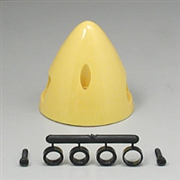 DUBRO ... SPINNER 2" YELLOW