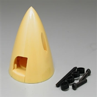 DUBRO ... SPINNER 2-1/4" YELLOW