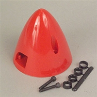 DUBRO ... SPINNER 2-1/2" RED