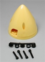 DUBRO ... SPINNER 3" YELLOW