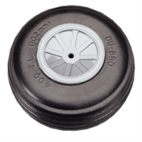 DUBRO ... TREAD LITE WHEEL 4"   (1)