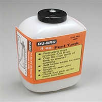 DUBRO ... FUEL TANK  4 oz. SQ.