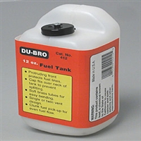 DUBRO ... FUEL TANK 12 oz. SQ.