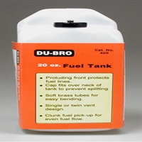 DUBRO ... FUEL TANK 20 oz. SQ.