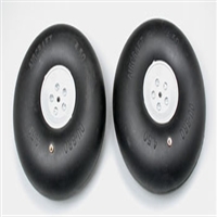 DUBRO ... WHEELS LG. SCALE SMOOTH 4-1/2"
