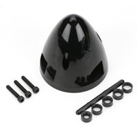 DUBRO ... SPINNER 2" BLACK 3-BLADE