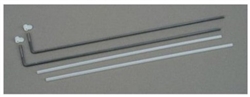 DUBRO ... H/D AILERON HORN SET 6-32