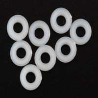 DUBRO ... FLAT WASHERS NYLON #6 (8)