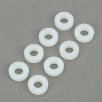 DUBRO ... FLAT WASHERS NYLON #8 (8)