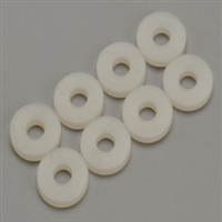 DUBRO ... FLAT WASHERS NYLON #10 (8)