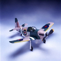 DUMAS ... P-51B MUSTANG, 17.5" RUBBER