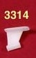 DUMAS ... STRUT PLASTIC  3/16"DIA. SHAFT
