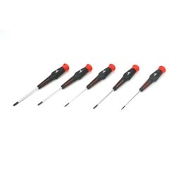 DYNAMITE ... 5 PC SCREWDRIVER ASSORTMENT #00 #0 #1 Phillips 2and3mm FLAT