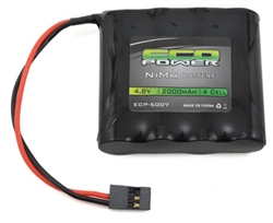 ECO POWER ... 4-CELL NIMH AA 2000mah SBS-FLAT RECEIVER BATTERY W/RX CONN