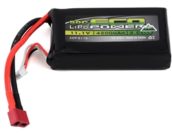 ECO POWER ... TRAIL 3S SHORTY 50C LIPO BATTERY (11.1V/4200MAH)