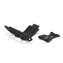 ELECTRIX 231021... REAR BUMPER SET: 1:10 4WD RUCK