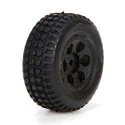 ELECTRIX 40003... FR/RR PRMNT TIRE:1:24 4WDTORME