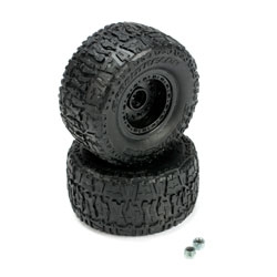 ELECTRIX 8305... PREMOUNT REAR TIRE 2 BLACK: S