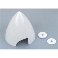 E-FLITE A272... SPINNER,1-3/4" WHITE