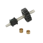 E-FLITE H1455... TAIL DRIVE GEAR/PULLEY ASSY