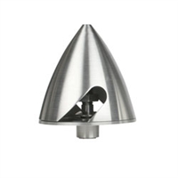E-FLITE ... E-SPINNER ALUM 2.5" W/4&5mm CO