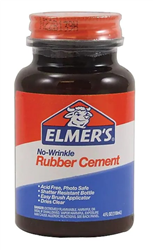 ELMERS GLUE ... RUBBER CEMENT 4oz