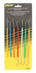 ENKAY TOOLS ... 7PC ASSORTED STAINLESS STEEL DENTAL/PUTTY PICK SET (CD)